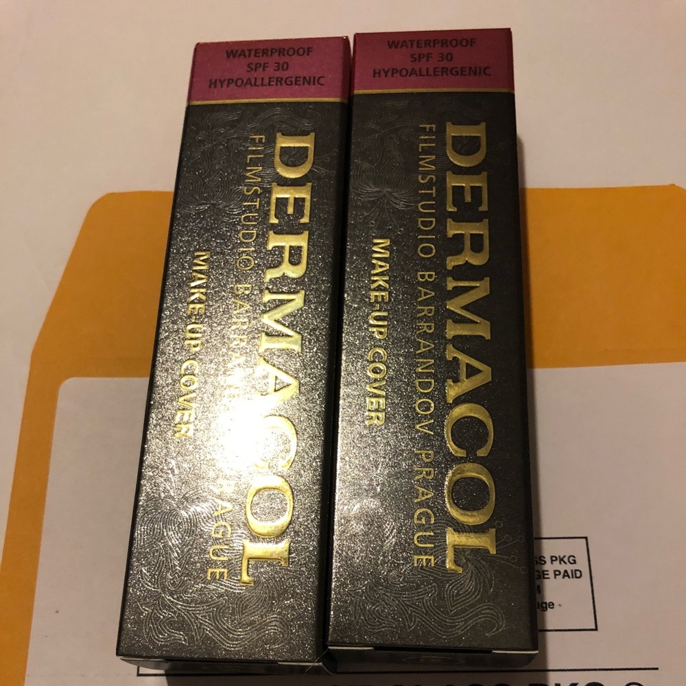 Dermacol makeup cover 207 and 208 Authentic